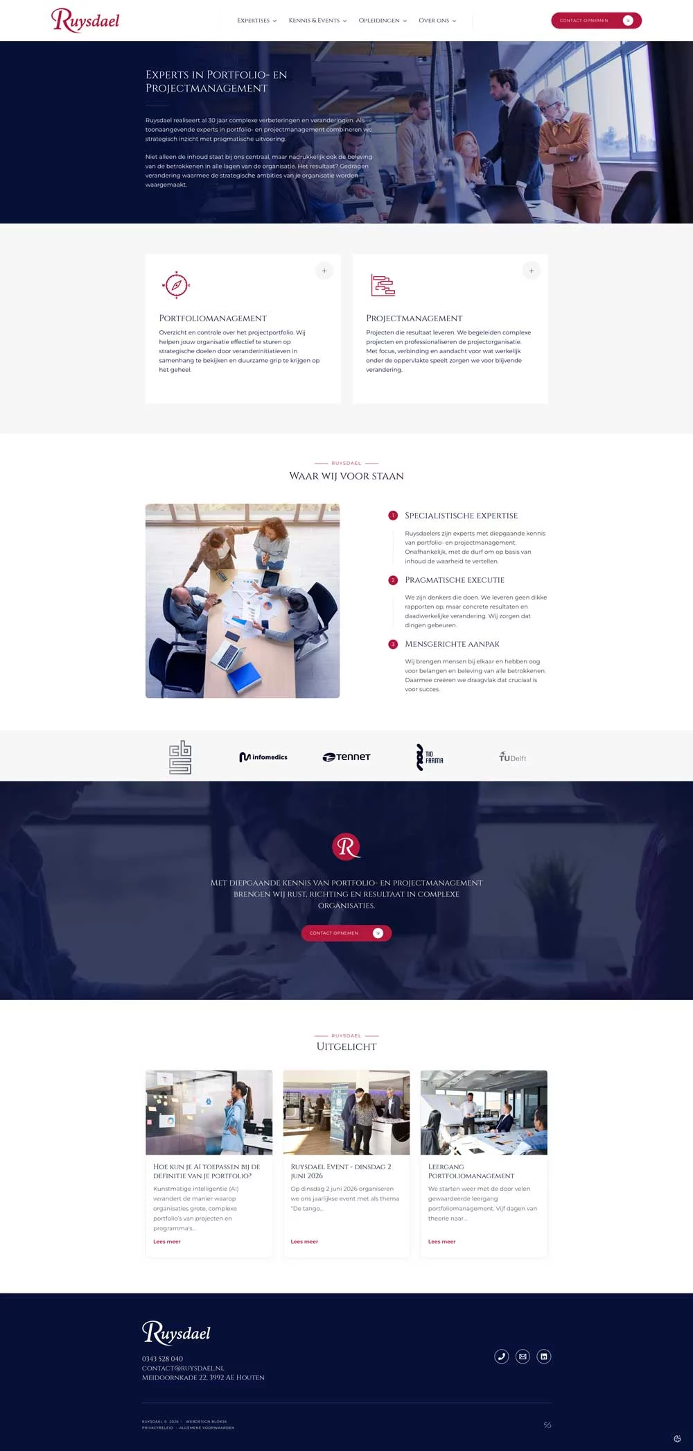 Website laten maken voor Ruysdael - Blok56