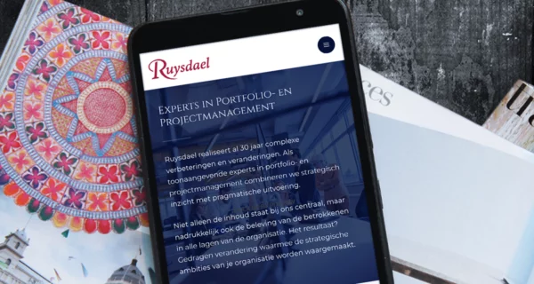 Logo restyling, huisstijl en nieuwe website voor Ruysdael