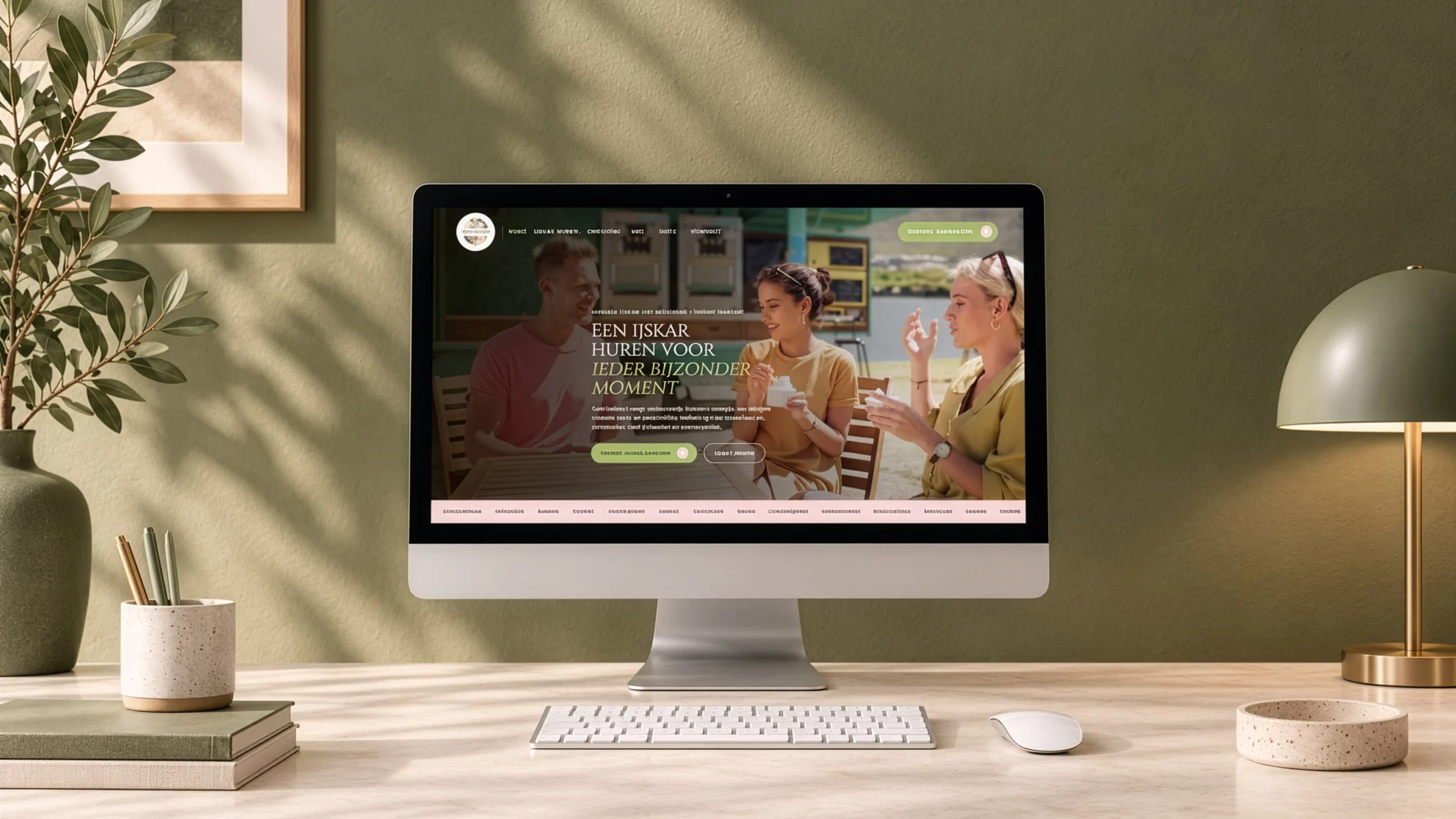Website ontwikkeling voor Tutti Gelato
