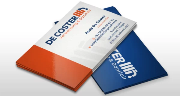 DeCoster verwarming - Blok56 - ontwerp van logo, huisstijl en website
