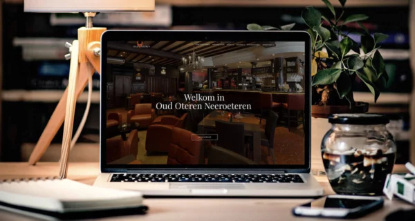 Responsive website met evenementen