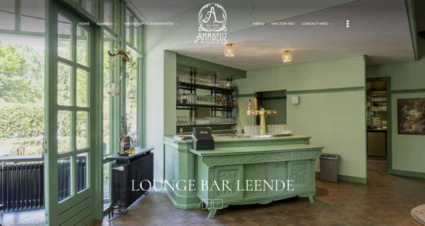 Ontwikkeling logo, drukwerk en website voor Amadeuz Leende