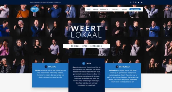 Website Weert Lokaal